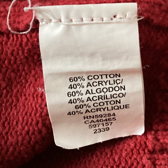 The Children’s Place Boys Red Sweater Pullover Long Sleeve Infant M 7/8 Years - Picture 3 of 3